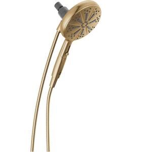 Delta Champagne Bronze Shower Head 75613CZ 6s Suredock Magnetic Universal Shower
